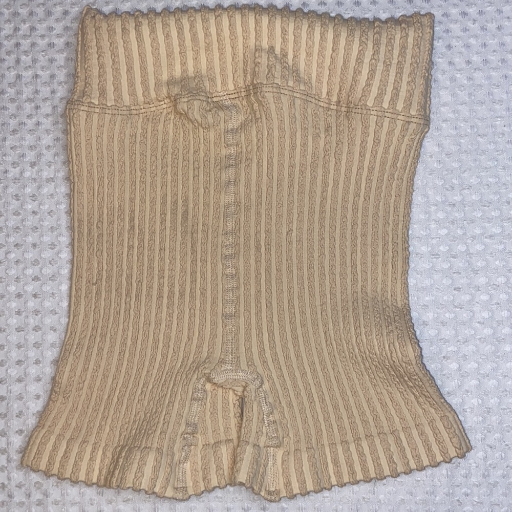 NEW! FREE PEOPLE MOVEMENT One To Another Shorts XS Whipped Peach Cream Nude - Picture 7 of 15